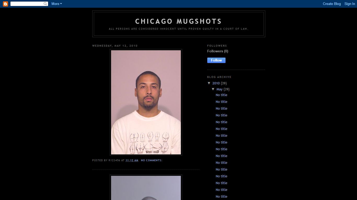 Chicago Mugshots